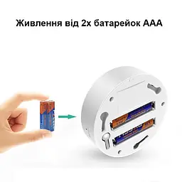 Комплект з 2х wifi датчиків диму (пожежних датчиків) з сиреною Nectronix YG400A, додаток Tuya smart (101144) - мініатюра 6