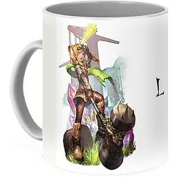 Кухоль GeekLand Lineage II Гном 2 L.02.06 330 мл білий - мініатюра 3