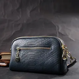 Модна сумка на два відділення з натуральної шкіри Vintage 22х14х6,5 см sum0028997 - мініатюра 11
