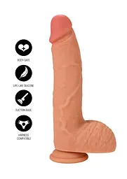 Фалоімітатор Hidden Desire Realistic Dildo 23 см (тілесний) - мініатюра 13