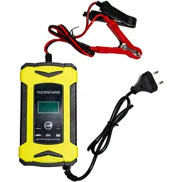 Мережева зарядка для акумуляторів 6A 12V Чорно-жовта (1010830-Other)
