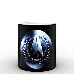 Кухоль GeekLand Зірковий Шлях Star Trek Зірковий шлях емблема ST.02.010.839 330 мл білий - мініатюра 2