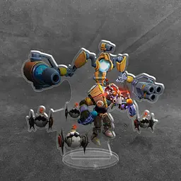 Акрилова колекційна фігурка Dota 2 Tinker 15 см
