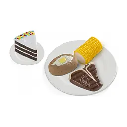Игровой набор Melissa&Doug Продуктовый набор "Обед" (MD8268) - миниатюра 4