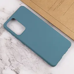 Силіконовий чохол Candy для Samsung Galaxy A52 4G / A52 5G / A52s Синій / Powder Blue - мініатюра 4
