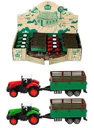 Іграшка DIY Toys Трактор з причепом в асортименті (CJ-4067772) (6896095)