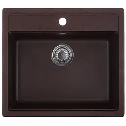 Кухонна мийка Zerix ZS-5751S-12 коричнева ZX4600, Коричневий
