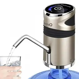 Електричний портативний насос для води WATER DISPENSER XL-129 – диспенсер для пляшок із питною водою - мініатюра 3