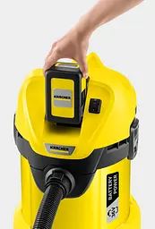 Пилосос промисловий Karcher WD 3 Battery (1.629-910.0) [87711] - мініатюра 2