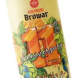Пиво Volynski Browar 11th Anniversary світле нефільтроване 0.5 л - мініатюра 5