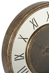 Настінний годинник J-line в корпусі з мдф із дзеркальною вставкою 48 см (12104) - мініатюра 2