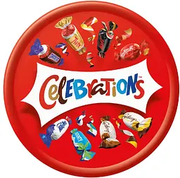 Цукерки шоколадні Celebrations в подарунковій коробці 500 г