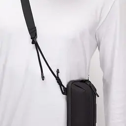 Якісна сумка на ремені Ucon Mateo Bag Black чорна 489104206619 black - мініатюра 4