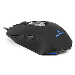 Комп'ютерна мишка Real-El RM-525 USB Black (EL123200029) - мініатюра 2