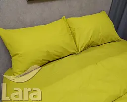 Постільна білизна LARA бязь d11192s Yellow сімейна