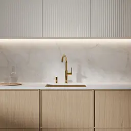 Змішувач для кухні Omnires Tula gold (TL6050GL) золотий - глянцевий - мініатюра 5