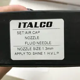 Сопло змінне 1.3 мм для фарбопультів Shine NS-LM Italco hoz0006740 - мініатюра 4