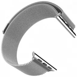 Ремінець Milanese Loop Magnetic Band для Apple Watch 42/44/45/46mm Silver [17340] - мініатюра 4