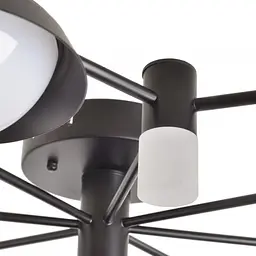 Люстра Brille павук LED 120W NW BK (BL-892S/9) - мініатюра 6