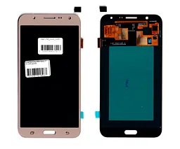 Дисплей Samsung J700 Galaxy J7 2015 OLED золотий