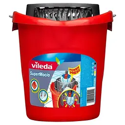 Відро для швабр Vileda Super Mocio з віджимом червоне 10 л (4003790105111) - мініатюра 2