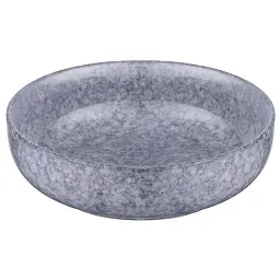 Тарілка ARDESTO Loreto, 1150мл, 20см, порцеляна, сірий (AR1020LG)