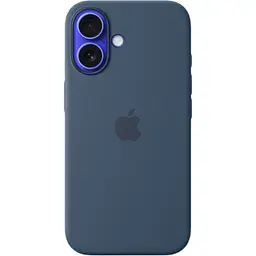 Чохол Apple Silicone Case with MagSafe для iPhone 16 Denim (MYY23ZM/A) [116204] - мініатюра 1