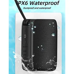 Портативна акустика Hopestar P33 Mini Black [86501] - мініатюра 6