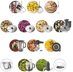 Кухонная машина Kenwood KHC 30.070 GY - миниатюра 2