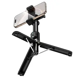 Штатив HOCO K101 Prestigio multifunctional tripod Black - мініатюра 2