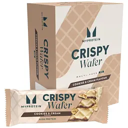 Протеїнова вафля Myprotein Crispy Wafer Cookies & Cream 10x40 г