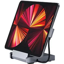 Підставка для ноутбука Satechi Aluminum Stand Hub Space Gray for iPad Pro (ST-TCSHIPM) - мініатюра 4