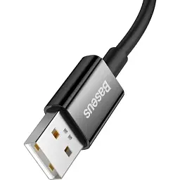 Кабель Baseus Superior Series (SUPERVOOC) Cable USB to Type-C 65W 2m CAYS001001 Black - мініатюра 3