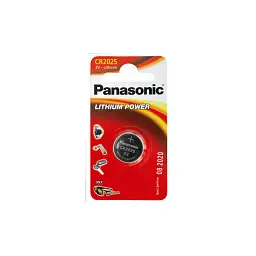 Батарейка Panasonic CR 2016 Lithium * 1 (CR-2016EL/1B)
