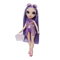 Лялька дитяча Віолетта Rainbow High 507314 серії Swim Style з аксесуарами - мініатюра 3