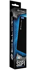 Килимок для миші Sharkoon Skiller SGP1 M Black (SGP1 M) - мініатюра 3