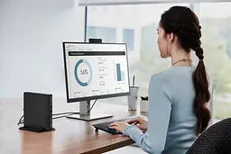 ПК-неттоп HP ProDesk 405 G6 DM/AMD R3 PRO-4350GE/8/256F/int/kbm/W10P (36R80ES) - мініатюра 6