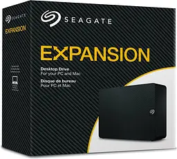 Зовнішній жорсткий диск Seagate 3.5` USB 8.0TB Expansion Desktop Black (STKP8000400) - мініатюра 3