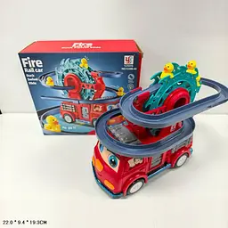 Механічна ігрова система Fire Rail car Duck Swivel Slide із фігурками качок (YJ388-64)