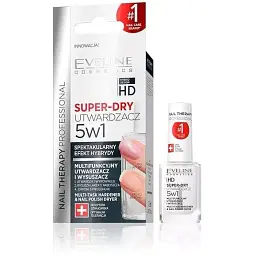 Сушка та зміцнювач нігтів Eveline  Super Dry Nail Therapy Professional 12 мл - мініатюра 2