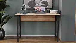 Комп'ютерний стіл Ferrum-decor Курт 75x100x70 чорний ДСП Дуб Сан-Марино 16мм (FRD-103929) - мініатюра 9