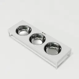 Hollky Base Bar — три миски на підставці (3 × 0,45 л) - мініатюра 3