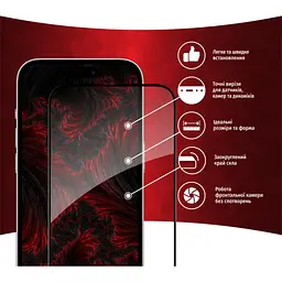 Скло захисне Intaleo Full Glue Apple iPhone 14 Pro Max (1283126542107) - мініатюра 2
