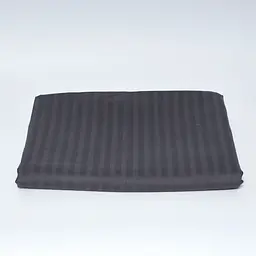Простирадло Moon&Star Dark Serenity Satin Stripe Gold Люкс 150х220 см (MS-860000241) - мініатюра 2