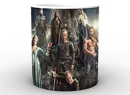 Кружка GeekLand Вікінги Vikings герої VK.02.002 - мініатюра 2