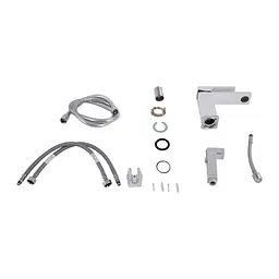 Змішувач для раковини Qtap Gemini (з гігієнічним душем) QTGEM272CRW45691 Chrome/White - мініатюра 7