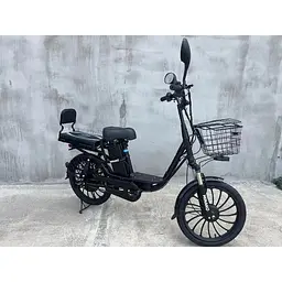 Електровелосипед Minako U20" 800W 60V 26Ah + сидіння/багажник чорний - мініатюра 3