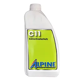 Антифриз Alpine C11 Kuhlerfrostschutz концентрат -80 ° C жовтий 1,5л - мініатюра 1