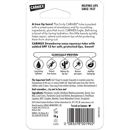 Бальзам для губ Carmex зі смаком суниці 10 г - мініатюра 3
