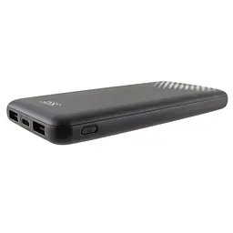 Зовнішній акумулятор Power bank XO PB312 10000 Mah батарея заряджання Чорний - мініатюра 3